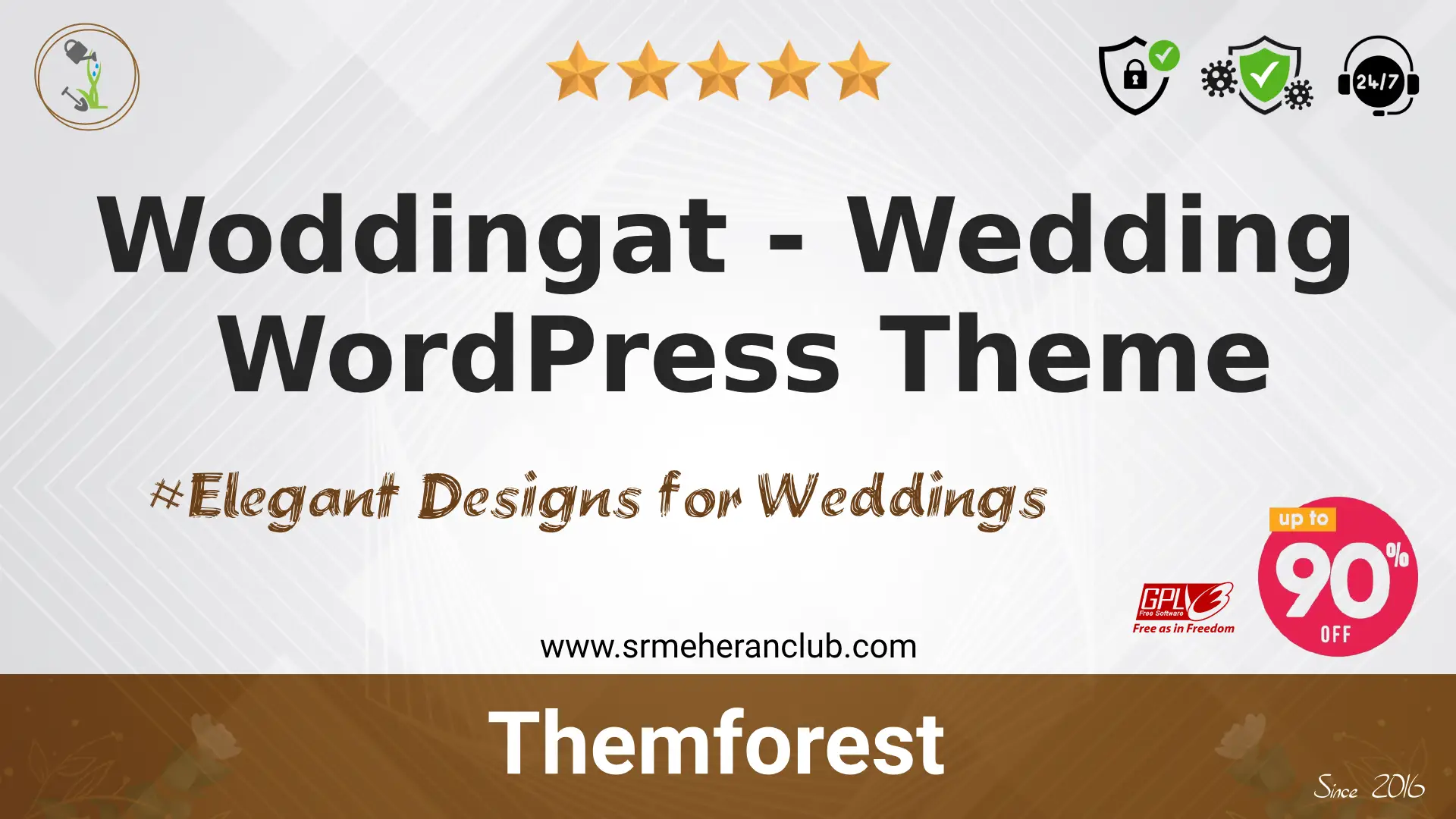 Woddingat – Wedding WordPress Theme