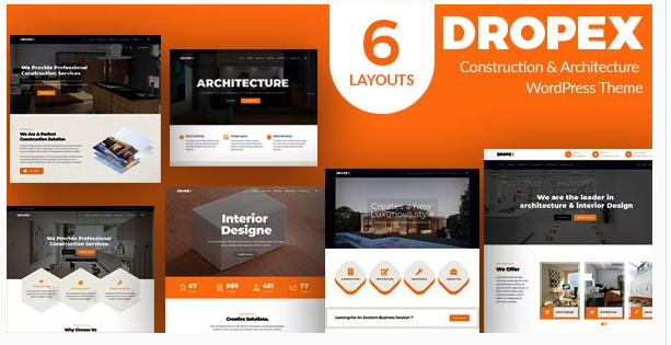 Dropex - Architecture WordPress Theme