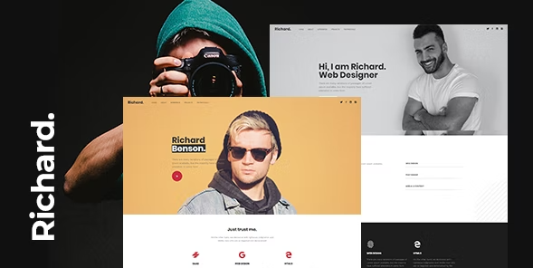 Product Image - Richard – Onepage Personal WordPress Theme