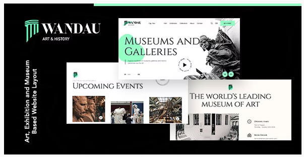 Product Image - Wandau | Art & History Museum WordPress Theme