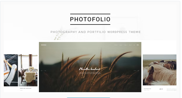 Product Image - Photofolio – Photography & Portfolio WordPress Theme