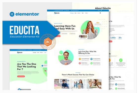 Educita - Education Elementor Template Kit