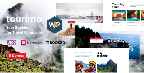 Product Image - Tourimo – Tour Booking WordPress Theme