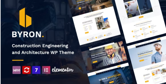 Byron | Construction and Engineering WordPress Theme