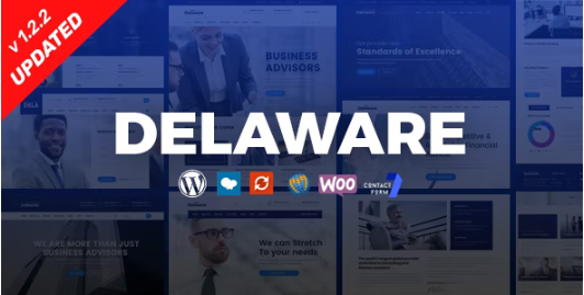 Delaware - Consulting and Finance WordPress Theme