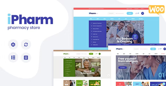 IPharm - Online Pharmacy & Medical WordPress Theme