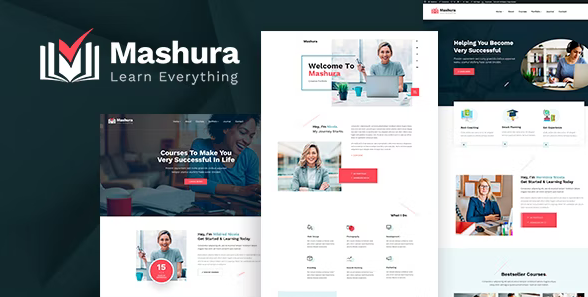 Mashura - LMS Education & Online Courses Theme
