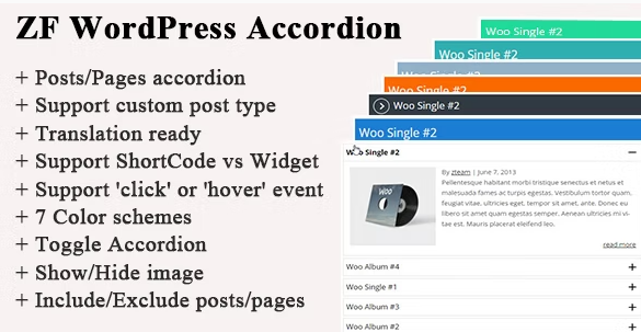 ZF WordPress Accordion