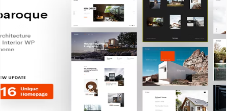 Baroque - Architecture & Interior WordPress Theme