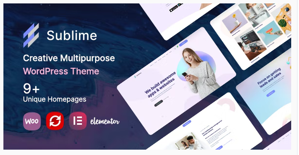 Sublime | Creative Multipurpose WordPress Theme