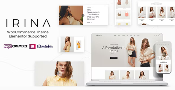 IRINA - Elementor WooCommerce Theme 2.0.8
