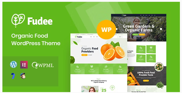 Fudee - Organic Food WordPress Theme