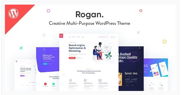 Rogan - Creative Multipurpose WordPress Theme for Agency, Saas, Portfolio