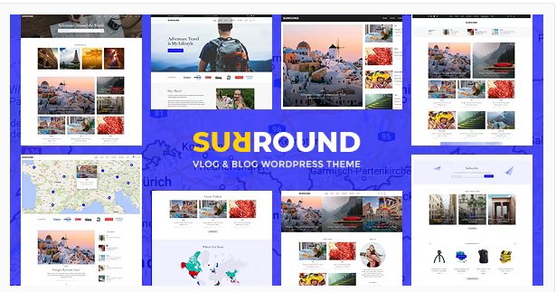 Surround - Vlog & Blog WordPress Theme