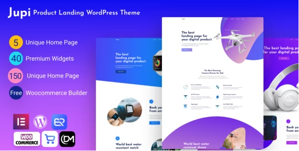 Product Image - Jupi – Product Landing WordPress Theme