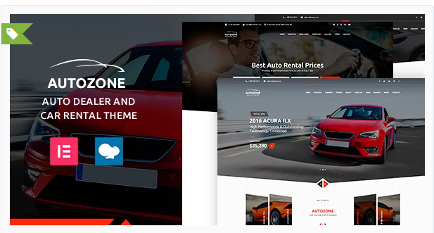 Product Image - Autozone – Auto Dealer & Car Rental Theme 6.9.5
