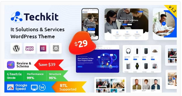 Product Image - Techkit – Technology & IT Solutions WordPress Theme