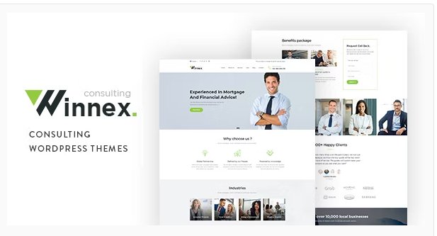 Product Image - Winnex – Business Consulting WordPress Themes