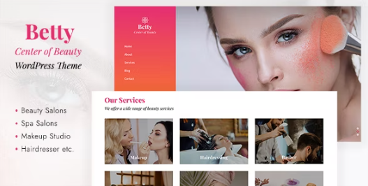 Betty - Beauty Salon WordPress Theme