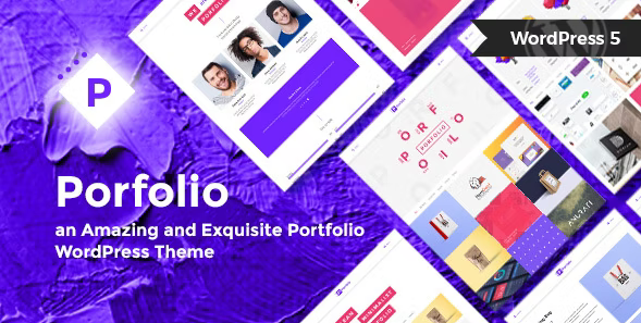Porfolio - Minimal Portfolio WordPress Theme