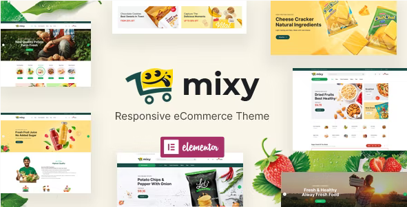 Product Image - Mixy – Organic Food Store WordPress Theme