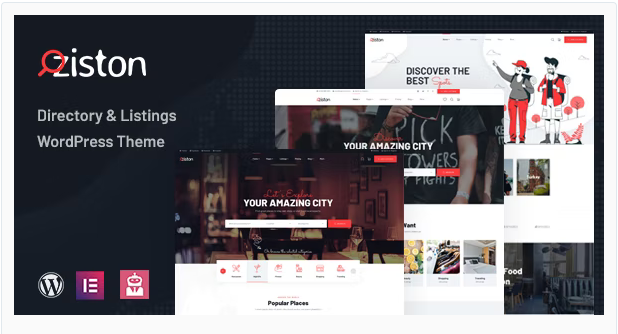 Ziston - Directory Listing WordPress Theme