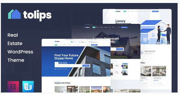 Tolips - Real Estate WordPress Theme
