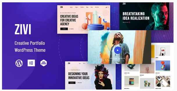 Zivi - Contemporary Creative Agency Theme
