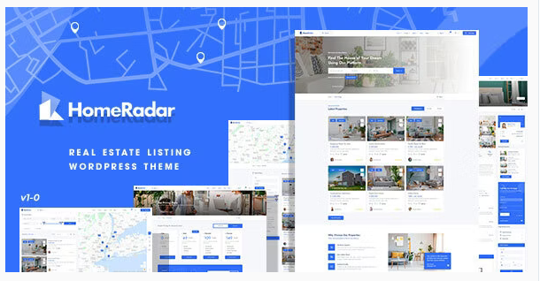 HomeRadar - Real Estate WordPress Theme