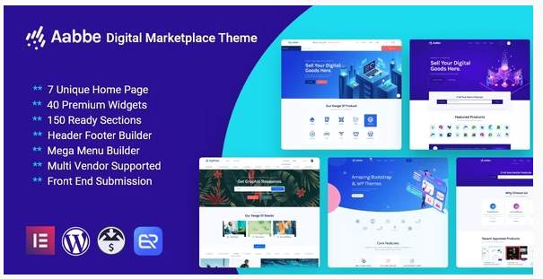 Aabbe – Digital Marketplace Theme