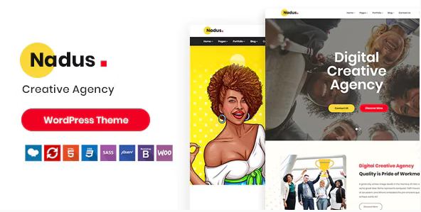 Nadus - Creative WordPress Theme