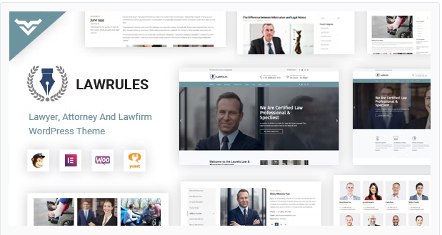 Lawrules | Lawyer WordPress Theme