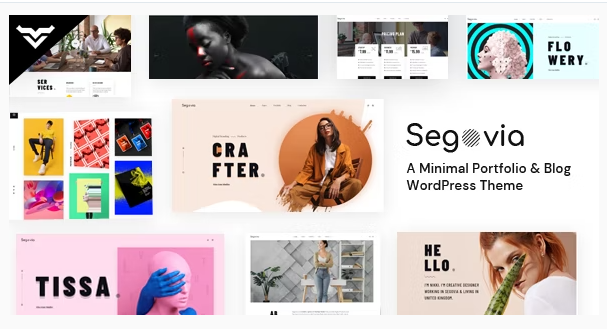Segovia - A Minimal Portfolio And Blog WordPress Theme