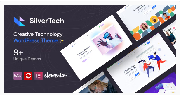 Silvertech - Creative WordPress Theme