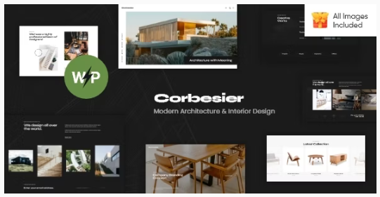 Corbesier - Modern Architecture & Interior Design WordPress Theme