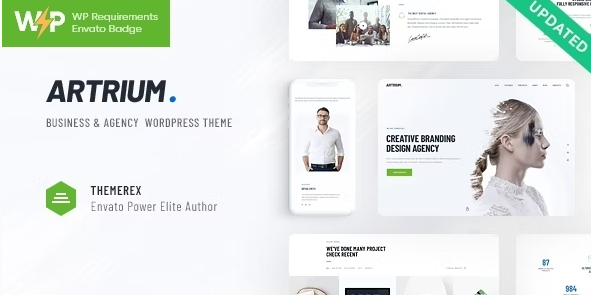 Product Image - Artrium | Creative Agency & Web Studio WordPress Theme 1.0.11