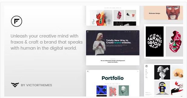 Fraxos - Creative Portfolio WordPress Theme