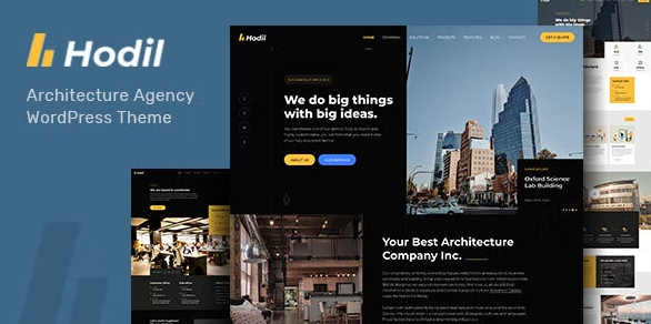 Hodil - Architecture Agency WordPress Theme