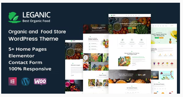Leganic - Organic and Food Store WordPress Theme