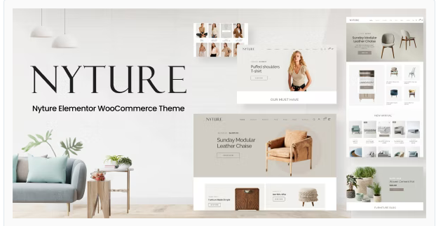 Nyture - Elementor WooCommerce Theme