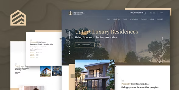 Hompark | Real Estate & Luxury Homes Theme 1.1.2