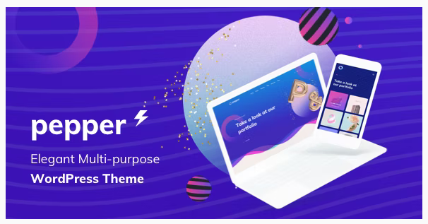 Pepper - Elegent Multi Purpose WordPress Theme