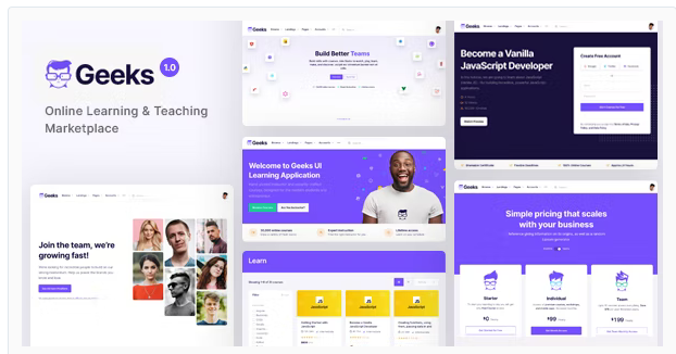 Product Image - Geeks – Online Learning Marketplace WordPress Theme 1.2.24