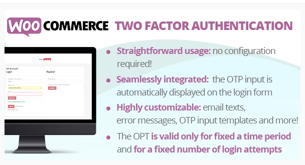 Product Image - WooCommerce Two Factor Authentication 2.0