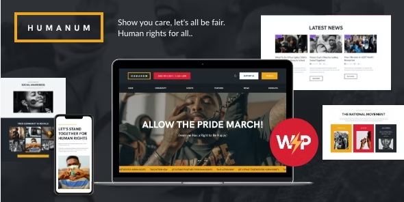 Product Image - Humanum – Human Rights WordPress Theme