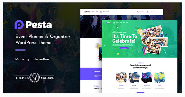 Pesta | Event Planner & Organizer WordPress Theme