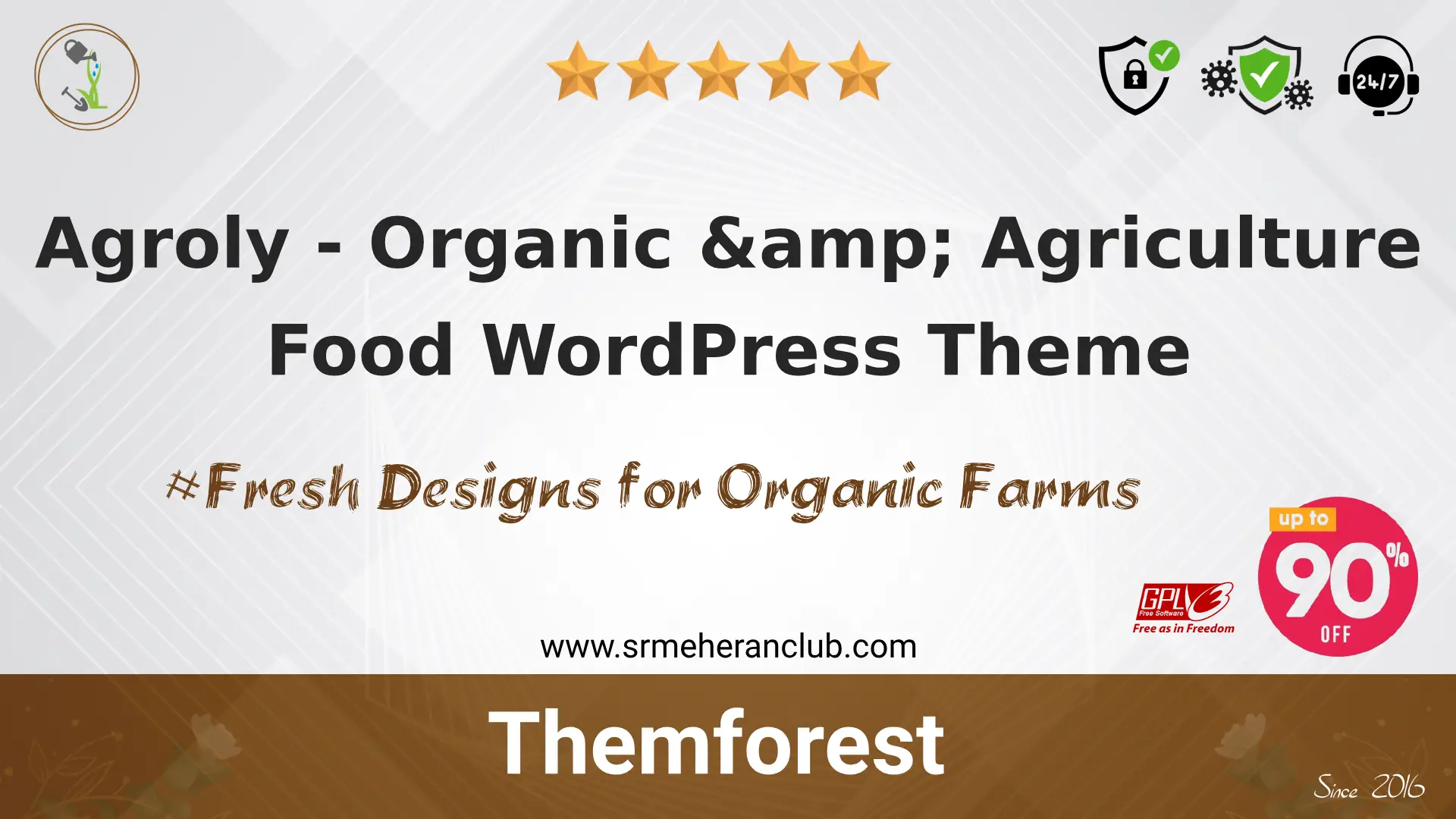 Agroly – Organic & Agriculture Food WordPress Theme