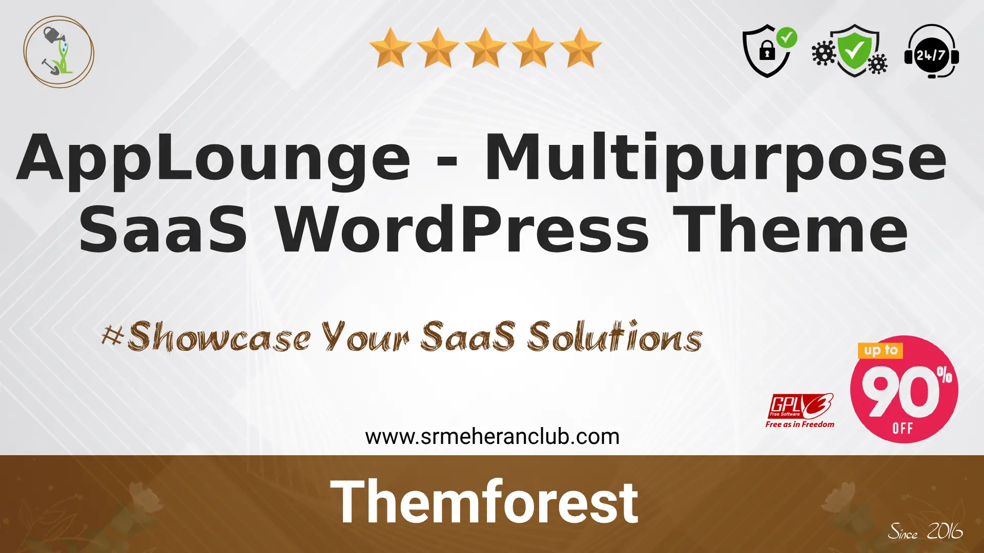 AppLounge – Multipurpose SaaS WordPress Theme — Theme by Themeforest