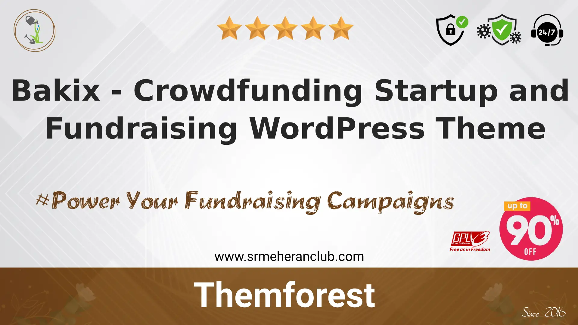 Bakix – Crowdfunding Startup and Fundraising WordPress Theme — Theme by Themeforest