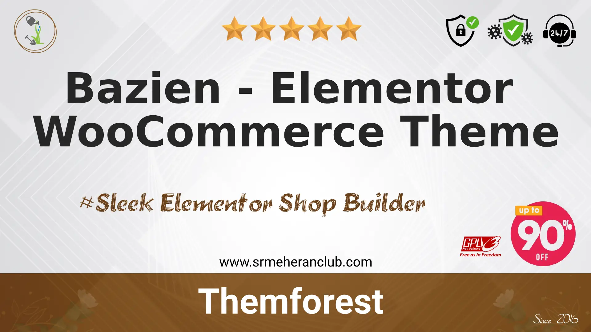 Bazien – Elementor WooCommerce Theme